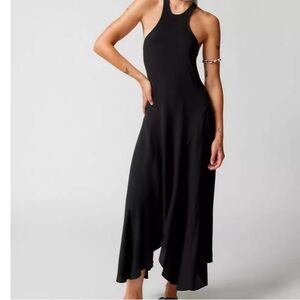 uo tierra chiffon cowl neck asymmetrical midi dress Urban Outfitters | Dresses | Urban Outfitters Tierra Chiffon Cowl Neck  Asymmetrical Midi Dress